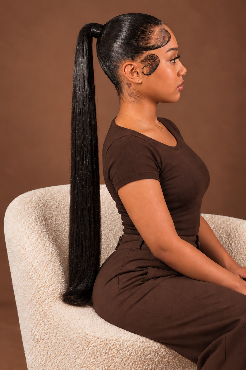 The Raw Frontal Ponytail