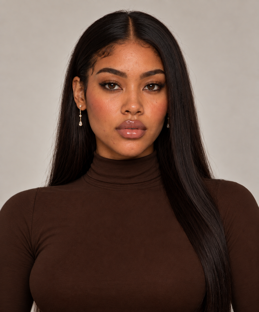 Virgin Vietnamese Straight Frontal